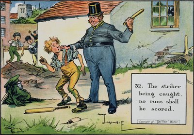 The Striker Being Caught, No Runs Shall Be Scored, from 